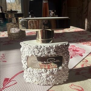 Barely used bottle of Oscar De La Renta Bella Blanca